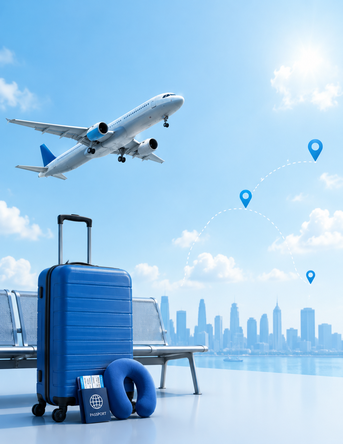 Corporate destination transport and support